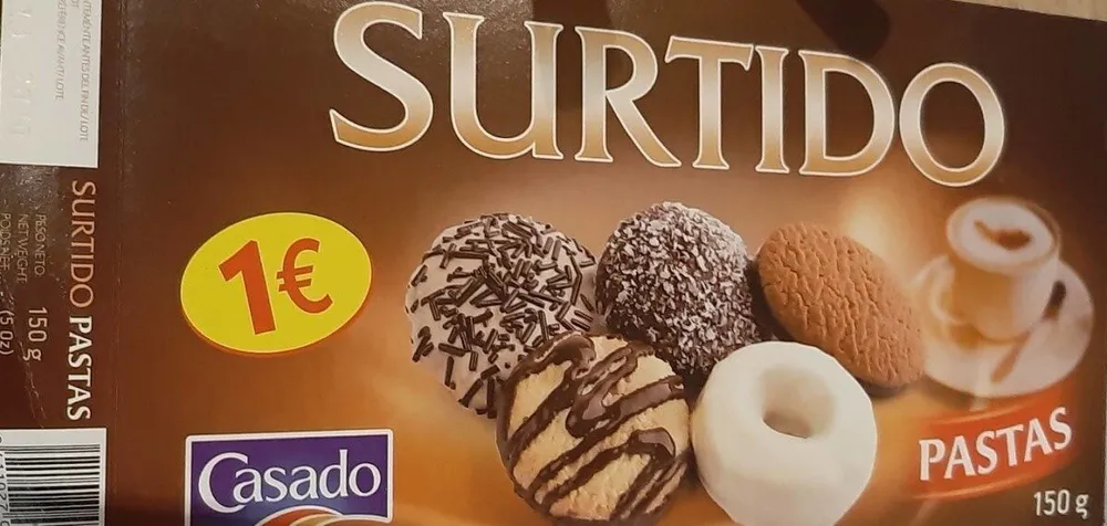 Surtido pastas