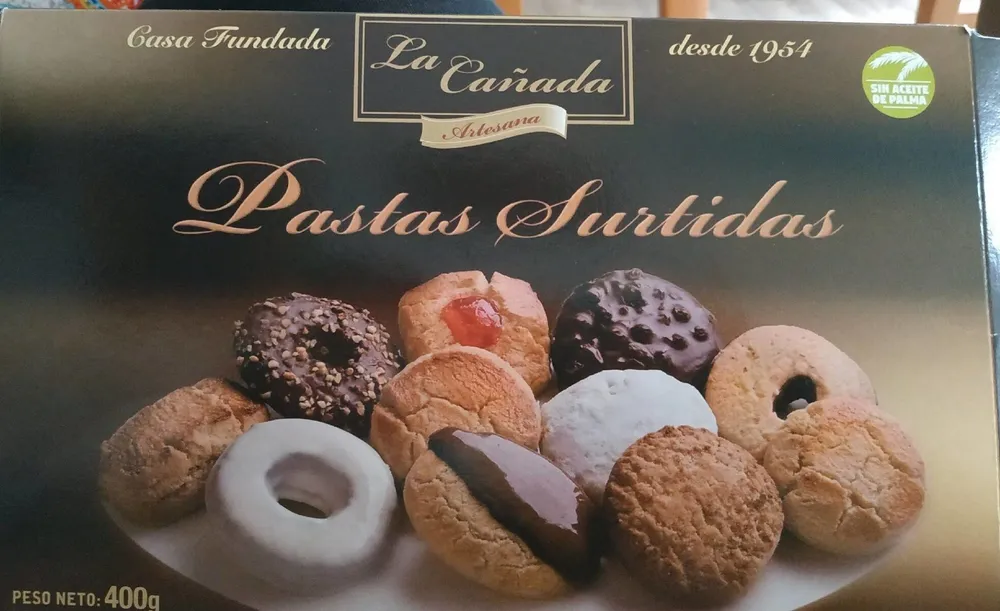 Pastas surtidas