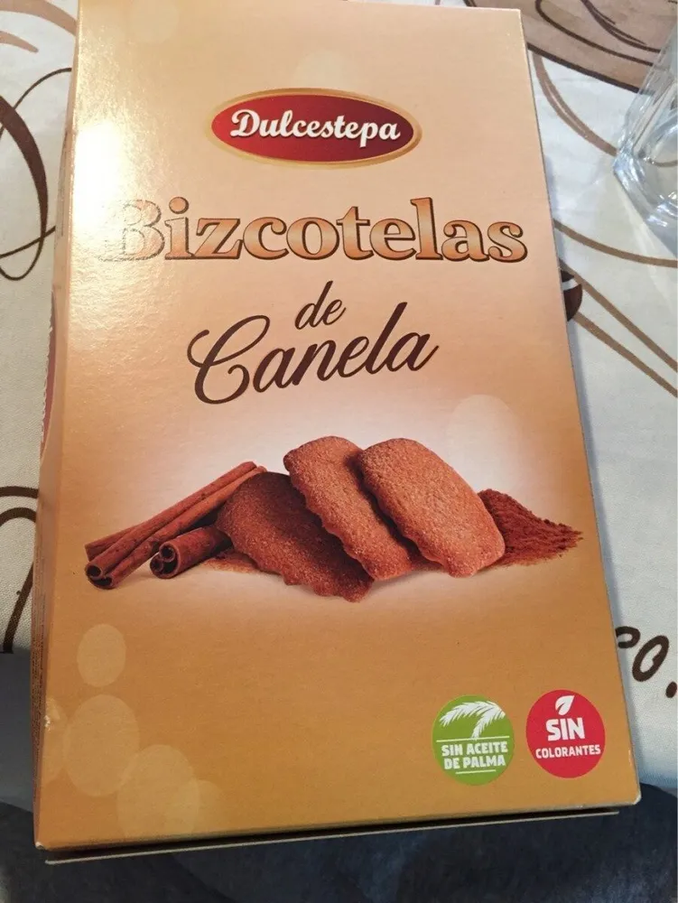 Bizcotelas de canela