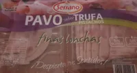 Pavo sabor trufa con pistachos