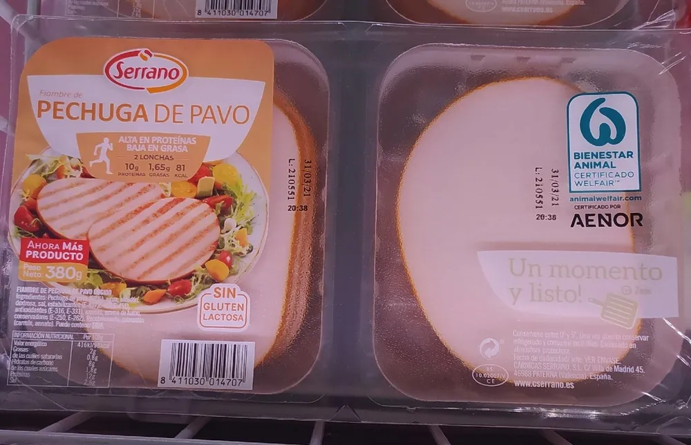 Pechuga de pavo