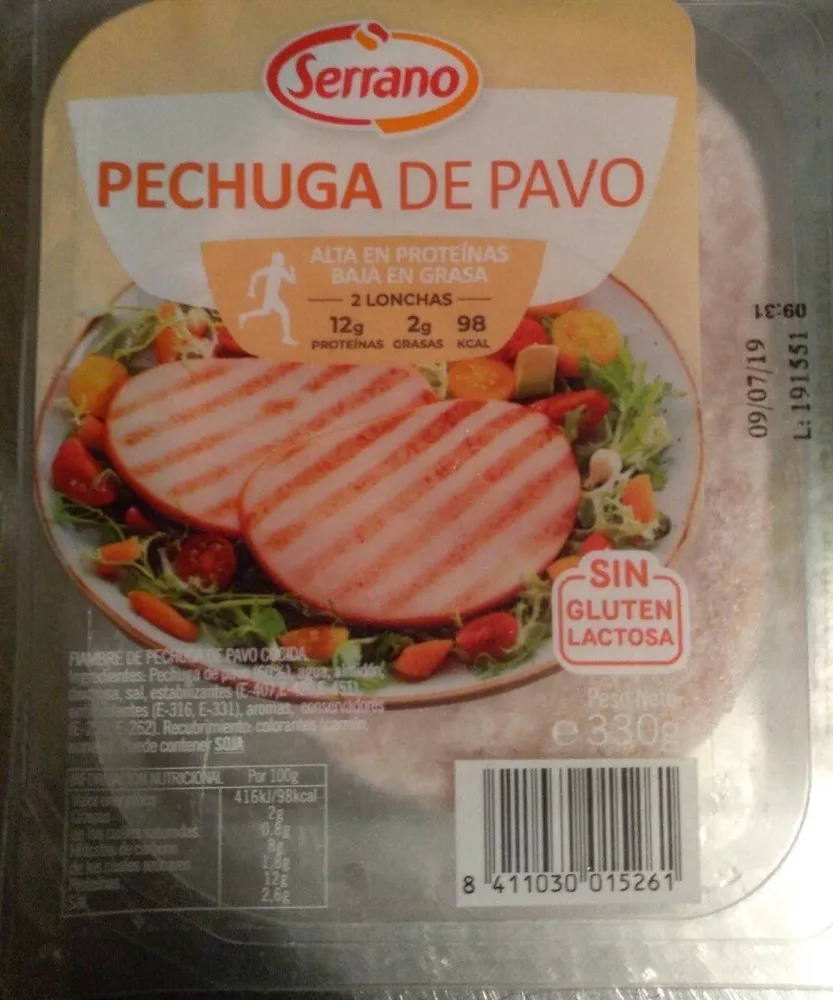 Pechuga de pavo