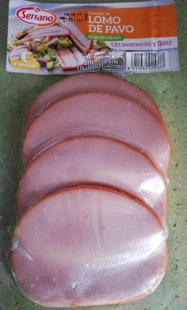 Lomo de pavo bajo en grasa