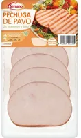 Pechuga de pavo baja grasa sin gluten lonchas