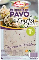 Pechuga de pavo a la trufa negra