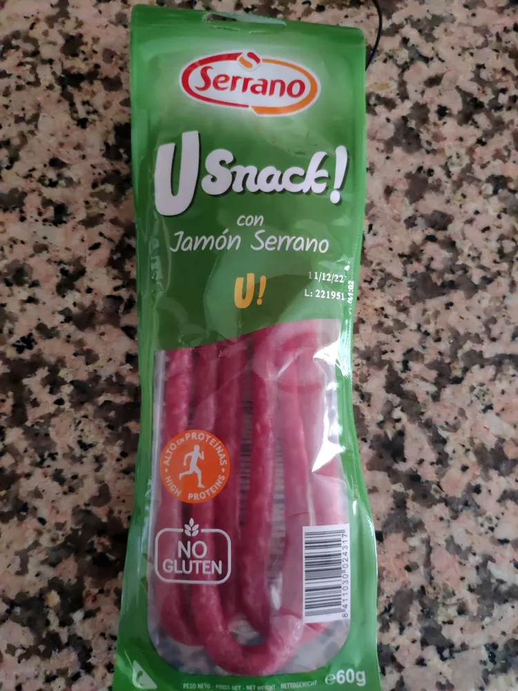 Usnack! con jamón serrano