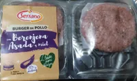 Burguer pollo berenjena
