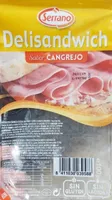 Delisandwich sabor cangrejo