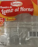 Fiambre lomo al horno