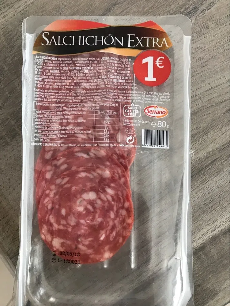 Saucisson d'Espagne Serrano