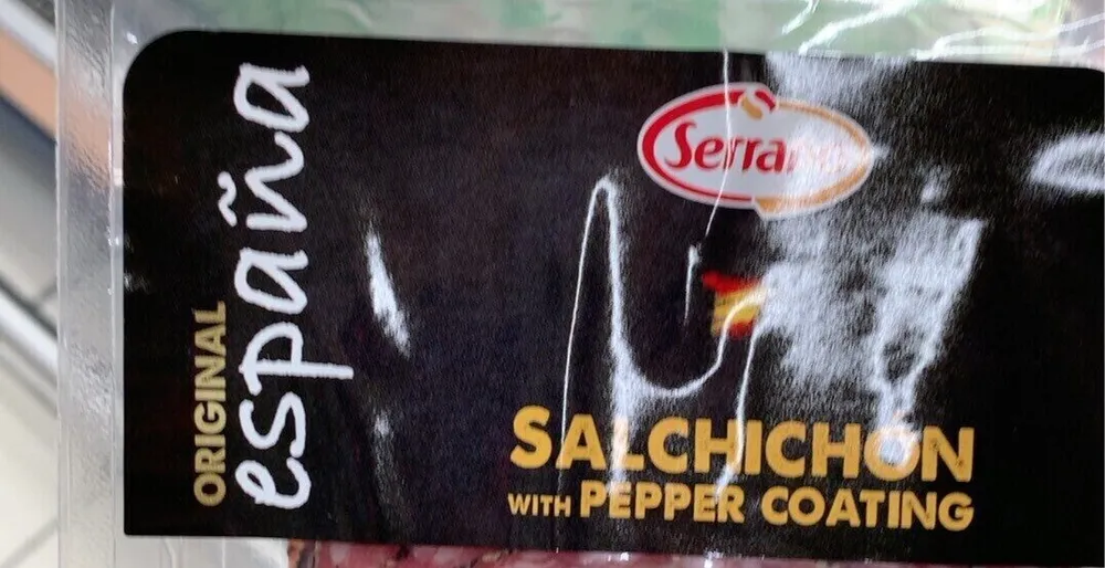 Salchichón With Pepper Coating