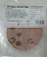 Mortadela con aceitunas