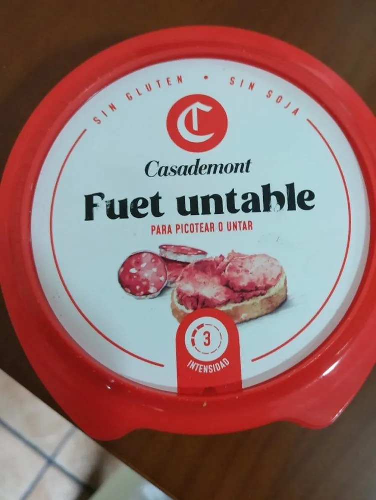 Fuet untable