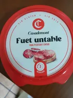 Fuet untable
