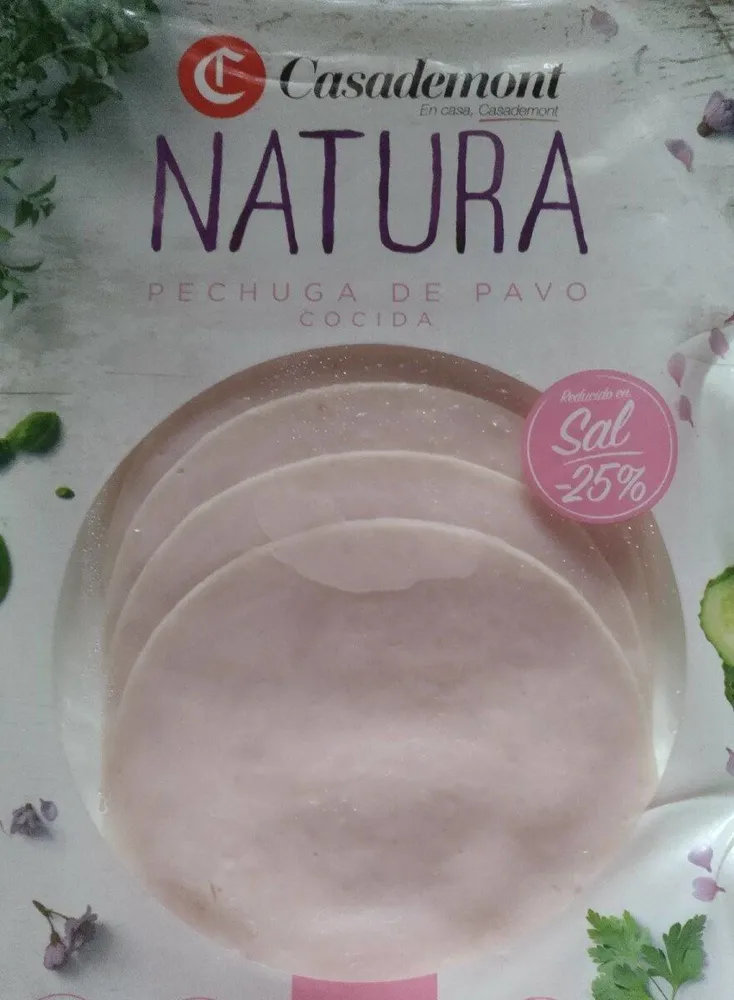 Pechuga de pavo cocida