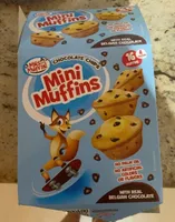 Mini muffins chocolate chips