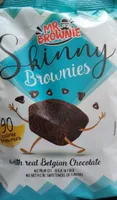 Skinny Brownies with real Belgian Chocolate