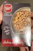 Alubias con perdiz