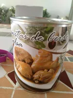 Manitas de cerdo en salsa
