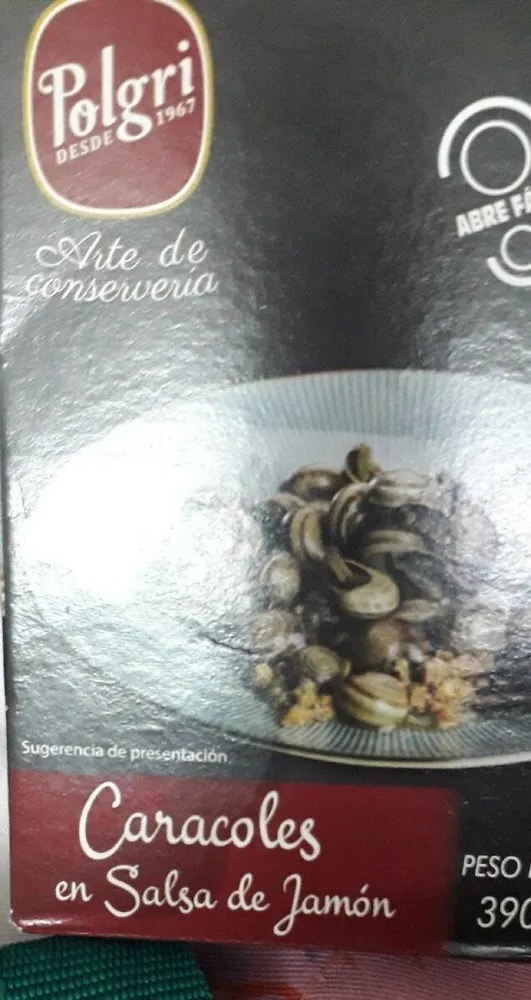 Caracoles en salsa