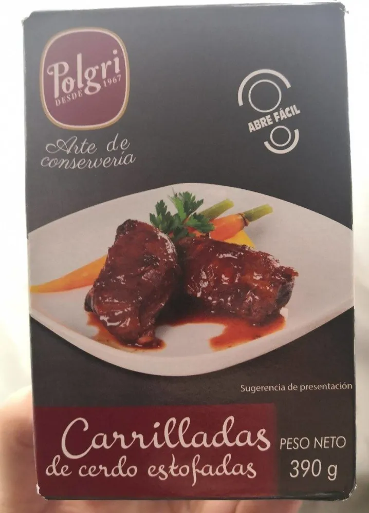 Carrilladas de cerdo estofadas