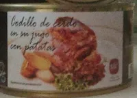 Codillo de cerdo en su jugo con patatas