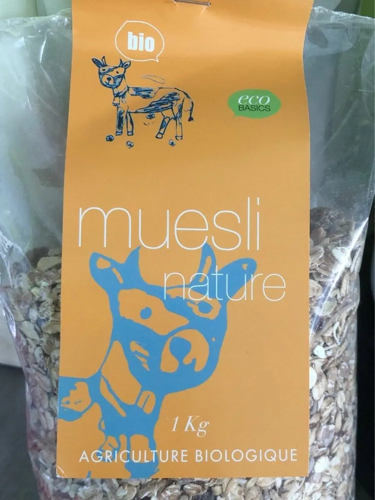 Cereales muesli nature