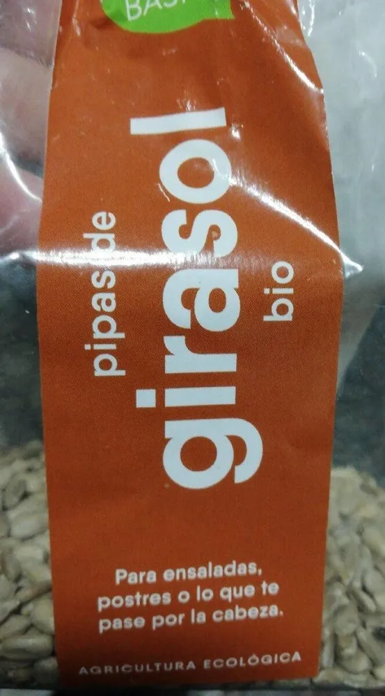 Pipas girasol bio