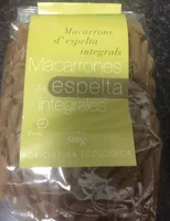 Macarrones espelta integrales