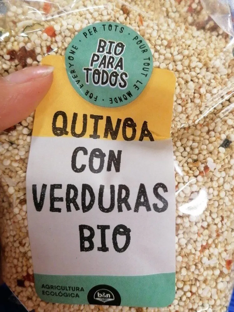Quinoa con verduras bio