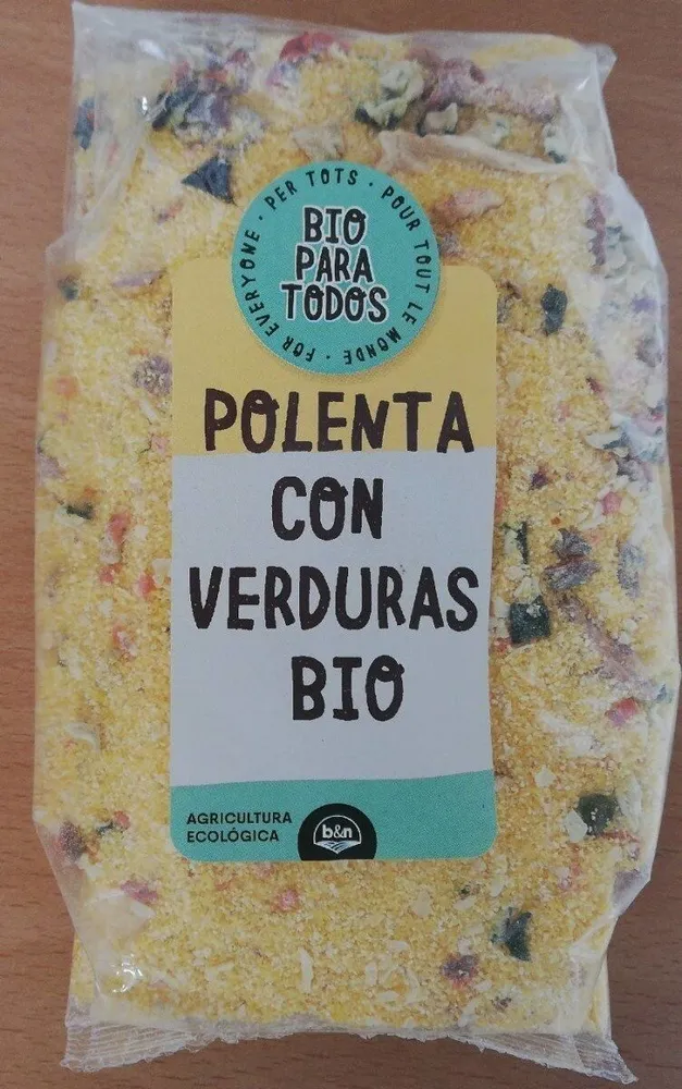 Polenta con verduras BIO