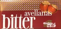 Chocolate bitter avellanas