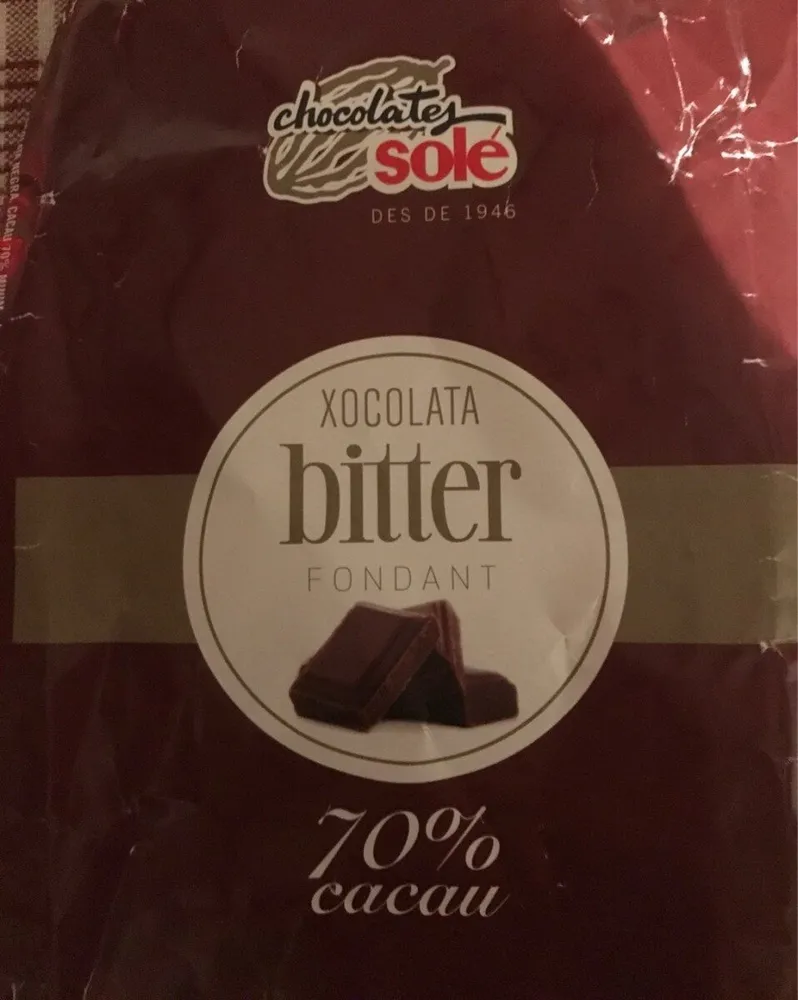 Chocolate Bitter Fondant
