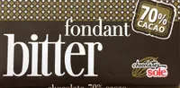 Chocolate bitter fondant