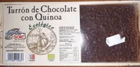 Turrón de chocolate con quinoa ecológico