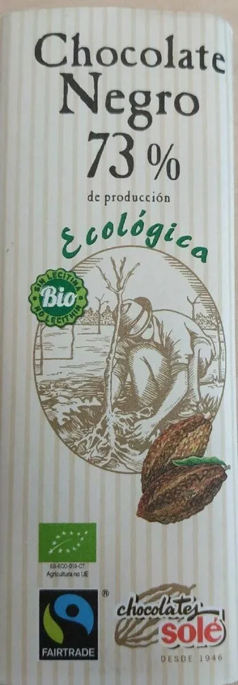 Chocolate negro 73% ecológico