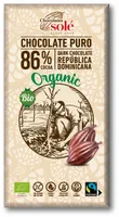 Chocolate puro 86% organic República Dominicana