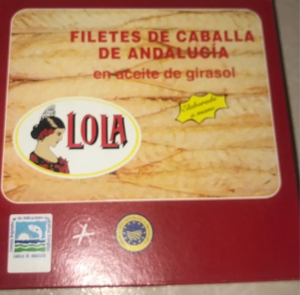 Filete de caballa de Andalucía