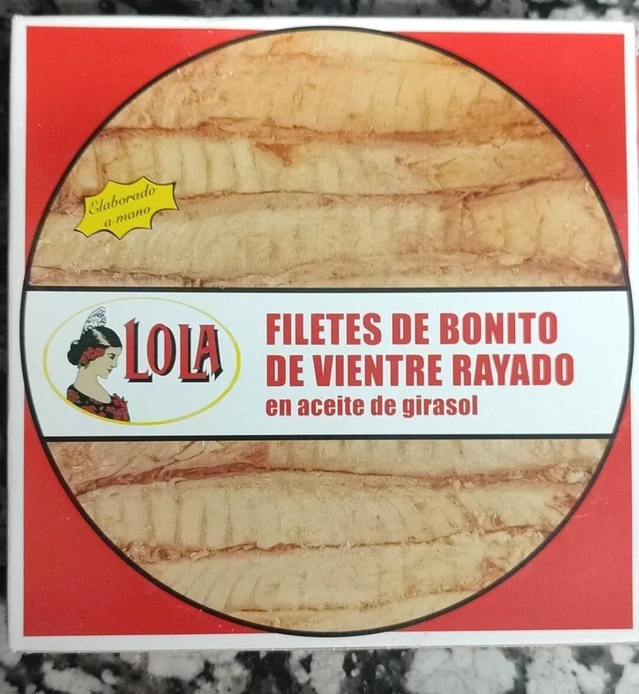 Filetes bonito vientre rayado