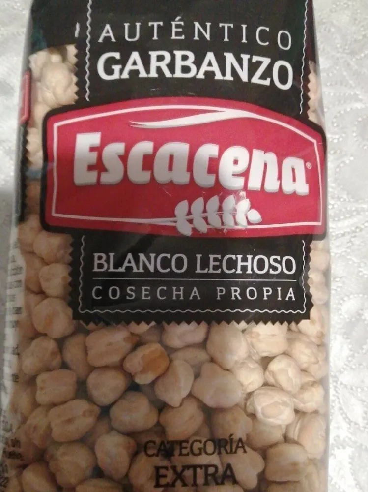 Garbanzo blanco lechoso
