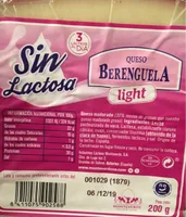 Queso sin lactosa light