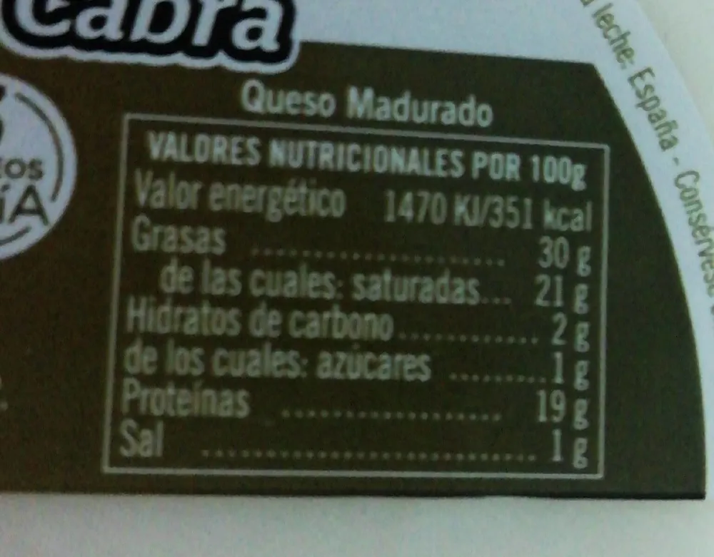 Cremoso de cabra