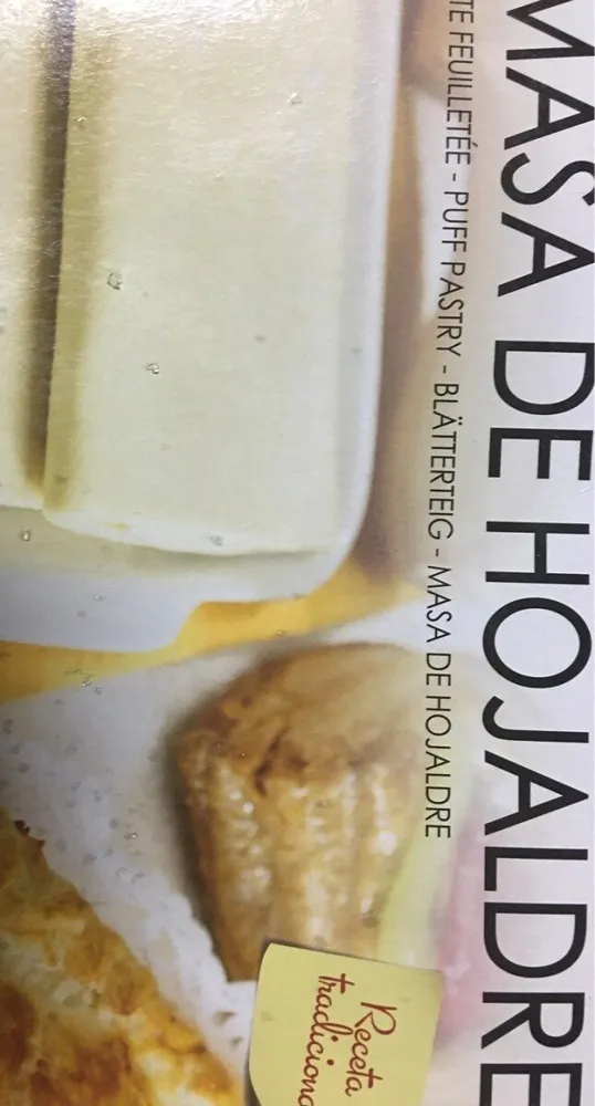 Masa de hojaldre
