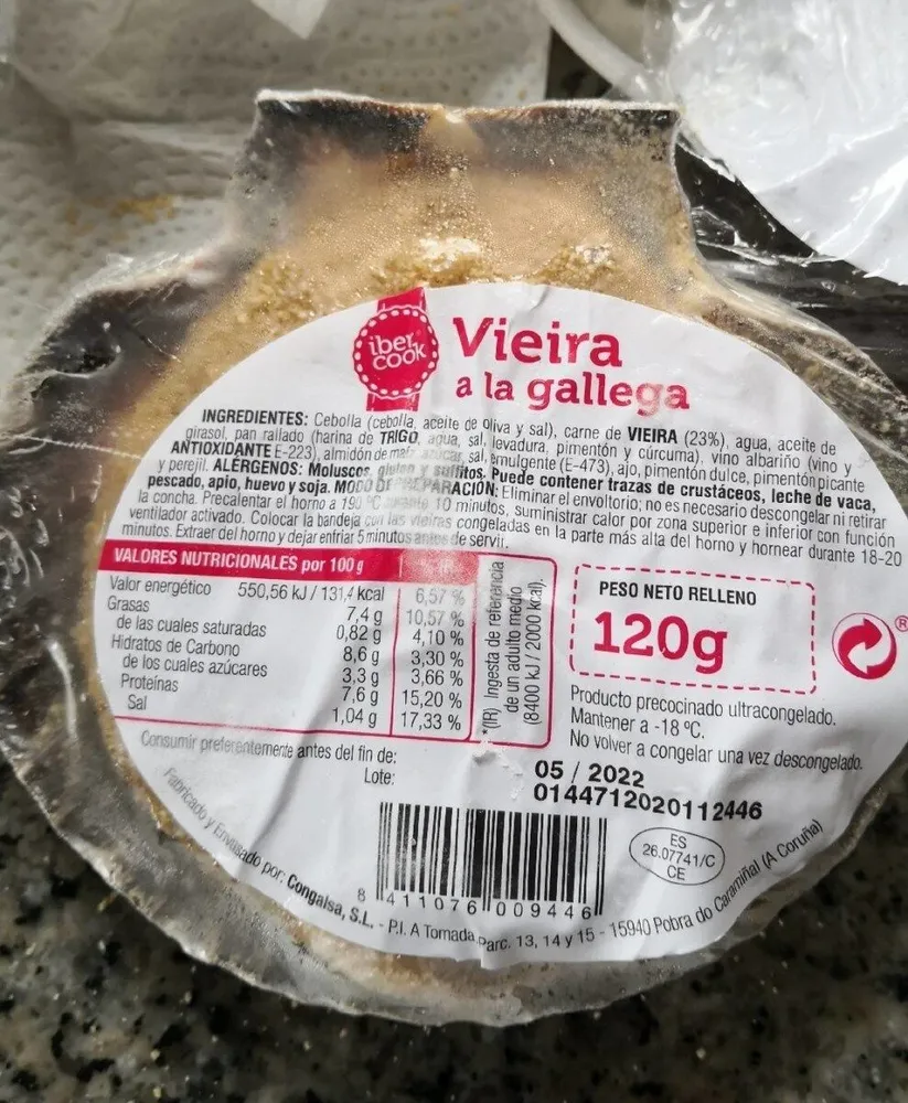 Vieira a la gallega