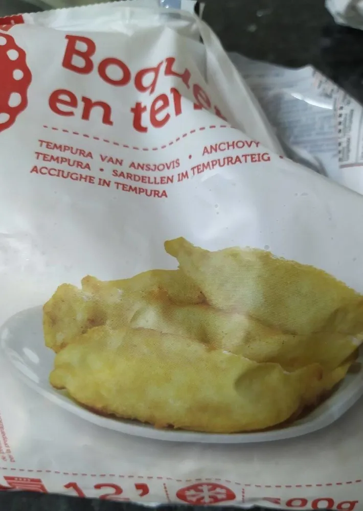 Boquerón en tempura