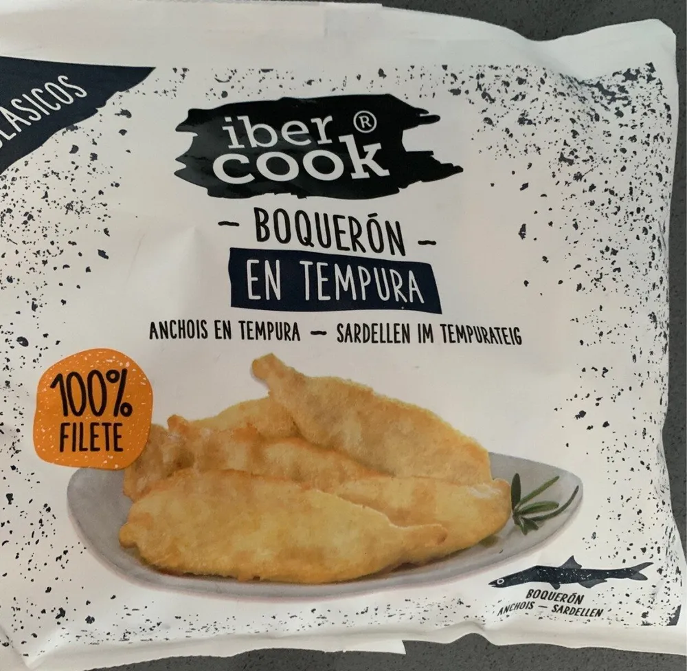 Boqueron en tempura