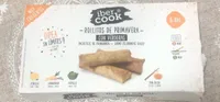 Rollitos de primavera con verduras