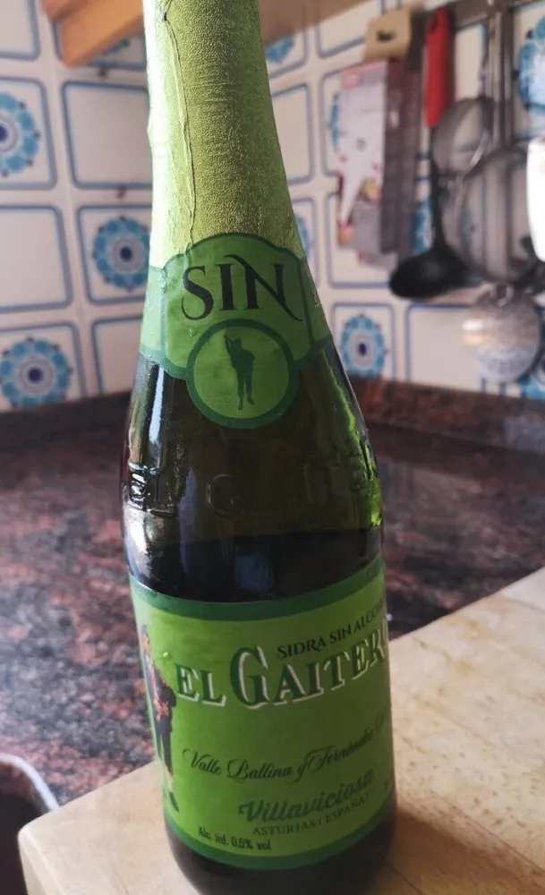 Sidra sin alcohol