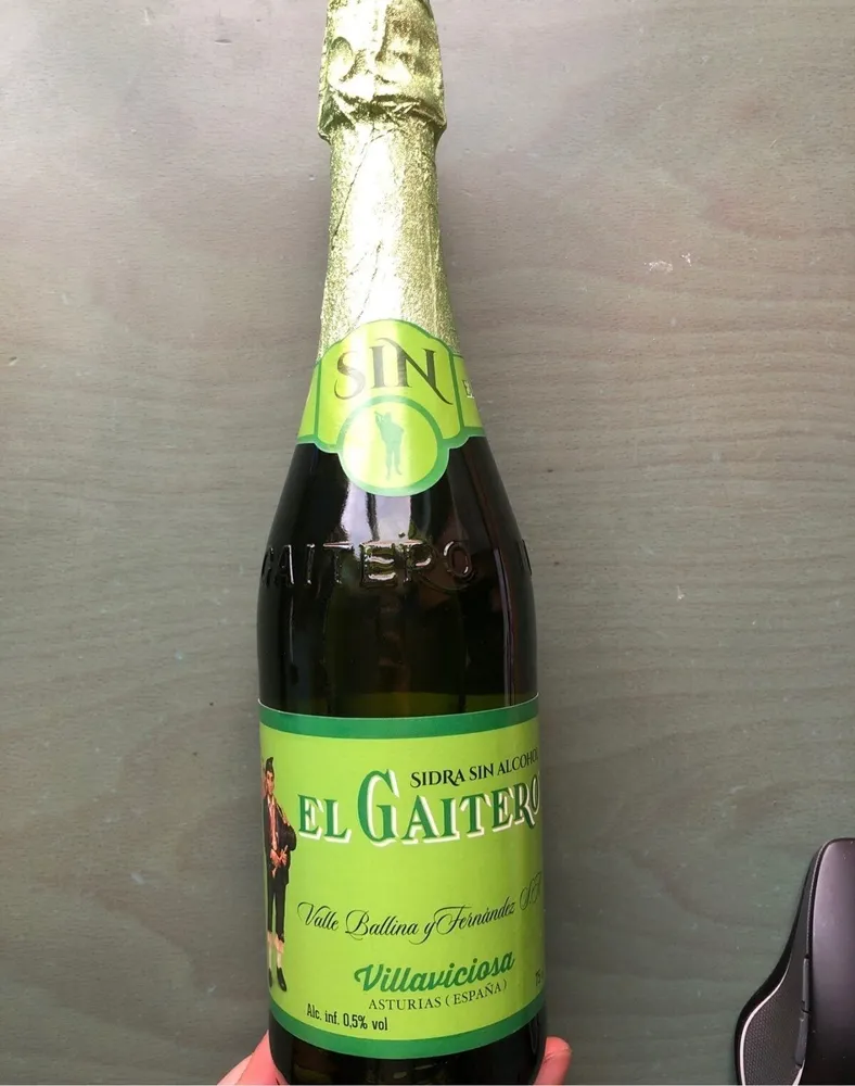 Sidra sin alcohol