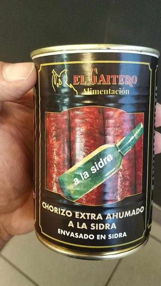 Chorizo extra ahumado a la sidra